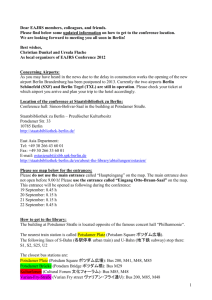 Travel & venue information