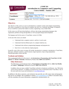 Course Outline - Dr. Aiman Hanna