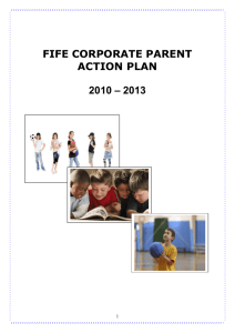 FIFE CORPORATE PARENT ACTION PLAN