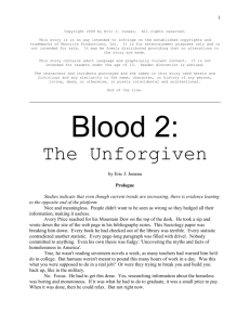 Blood 2: The Unforgiven
