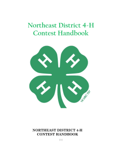 ne 4-h district - College of Agricultural, Consumer and
