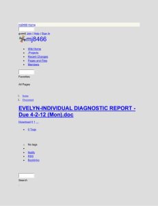 mj8466 - EVELYN-INDIVIDUAL DIAGNOSTIC REPORT - Due 4