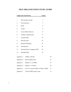 CIS 211 Study Guide - Dutchess Community College