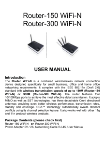 Wireless-N Broadband Router - Technaxx