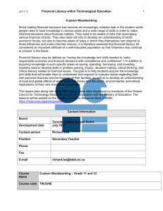 Contextualized Learning Activities (CLAs)