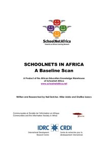 5. SCHOOLNET BASELINE STUDY