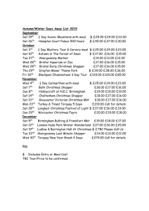 For Our Latest Excursions Price List & Dates, Click Here.