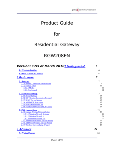 3.2 Port Forwarding