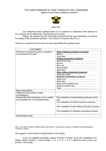primary user questionnaire