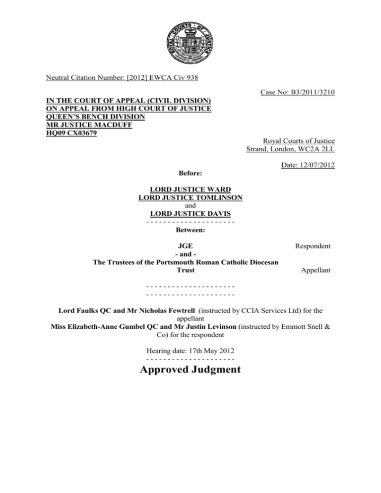 Court Of Appeal Judgment Template