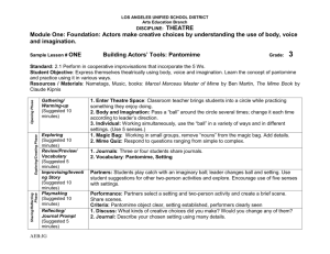 Grade Three Module One - Los Angeles Unified School District