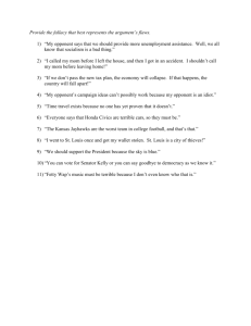 Fallacies Practice Worksheets 10-20