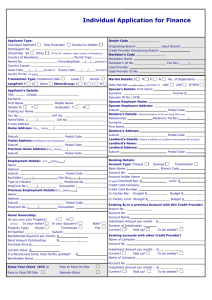Application Form for Individuals (Word document)