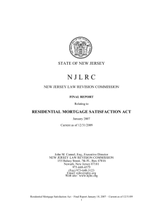 SECTION 101 - New Jersey Law Revision Commission
