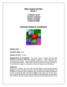 Geometric Shapes & Tessellations