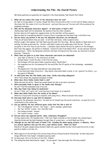Task Sheet 1 - Miss T's English