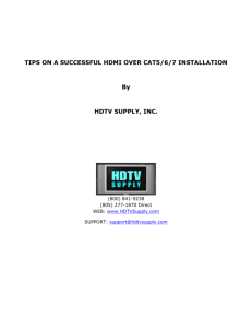 TIPS - HDTV Supply, Inc.