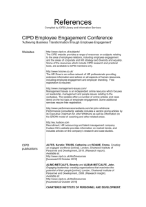 CIPD Employee Engagement Conference