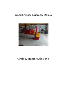 Assembly Manual - Circle G Tractors