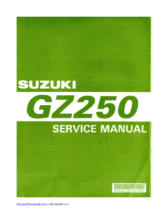 manual Books GS GZ 250