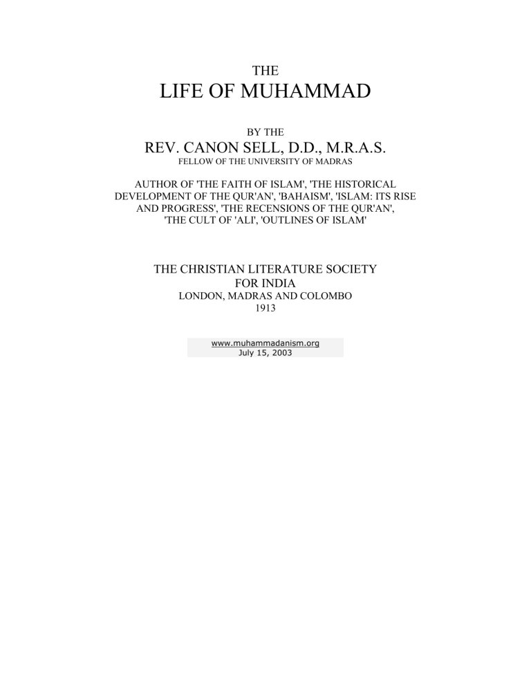 the-life-of-muhammad