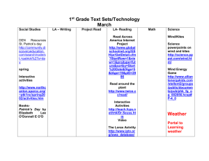 1st Grade Text Sets/Technology - LandryTIME