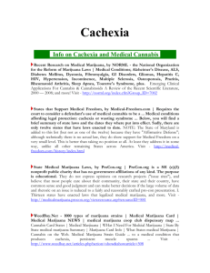 i_Cachexia - Medical Cannabis Resource Center