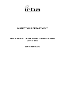 Public Report September 2012