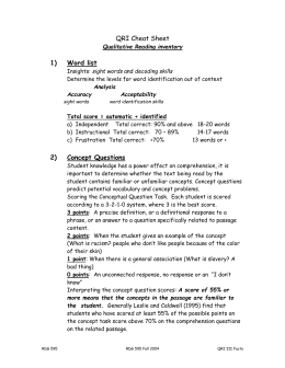 qualitative analysis semantic data Chapter Quiz 3