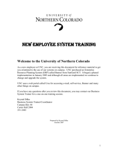 New Employee Systems Training Guide