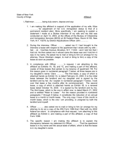 Affidavit of Rakhman (Model-doc) - Law Office of Oscar Abraham