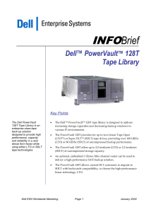 PowerVault 128T INFOBrief