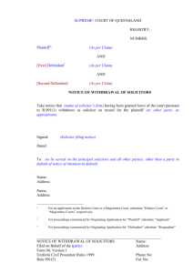 Uniform Civil Procedure Rules - Form 94