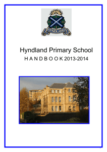 facts about our school - Hyndland Primary School