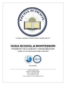 Introduction - Huda School