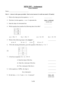 Gathering Data, Selecting a Sample, and Scatter Plot Quiz