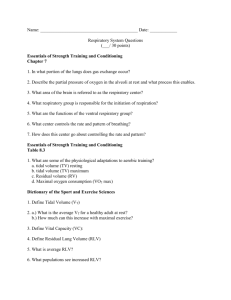 respiratory sys questions