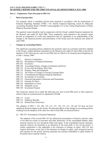 JTH(Jul-06)Notes - Jaya Tiasa Holdings Berhad