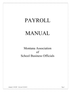 Payroll Manual