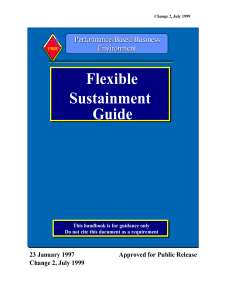Flexible Sustainment Guide