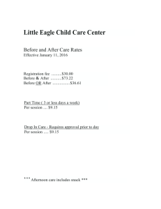 Emergency Information - Little Eagle Child Care Center