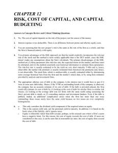 Answers to Concepts Review and Critical Thinking Questions