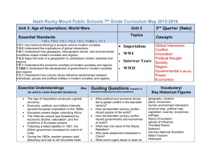 7th Grade Unit 3 Curriculum Map 2015