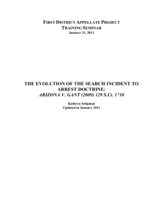 ArizonaVGant-Dec2010.. - First District Appellate Project