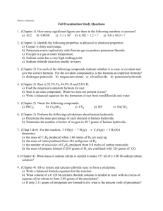 Word - Chemistry and More