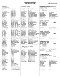 OFFICE EMPLOYEE LISTING Page 1 February 8, 2008