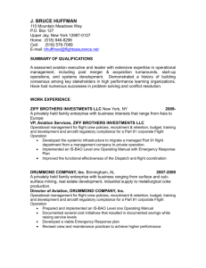 resume - International Business Aviation Council