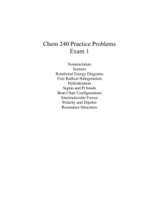 Chem 240 Practice Problems