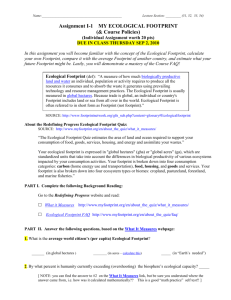I-1.EcoFootprint.assignment-2010