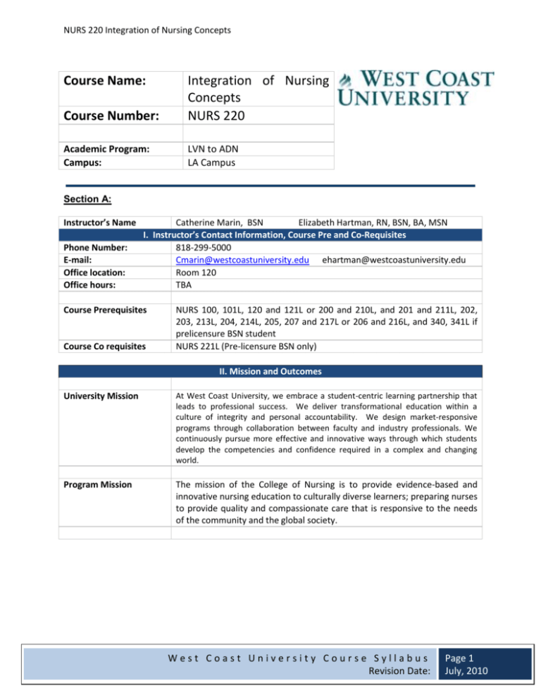 West Coast University